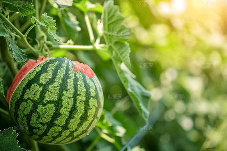 西瓜水果美食夏季