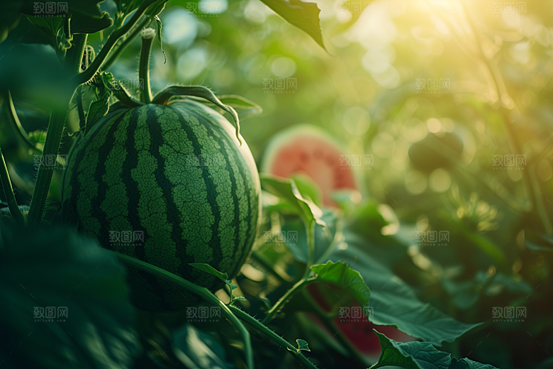 西瓜水果夏季夏天