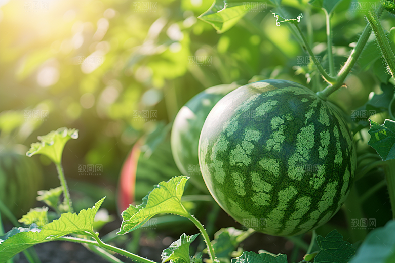 西瓜水果高清清新