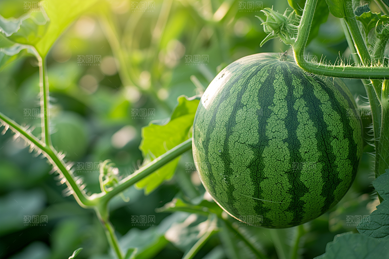 西瓜水果清新立夏