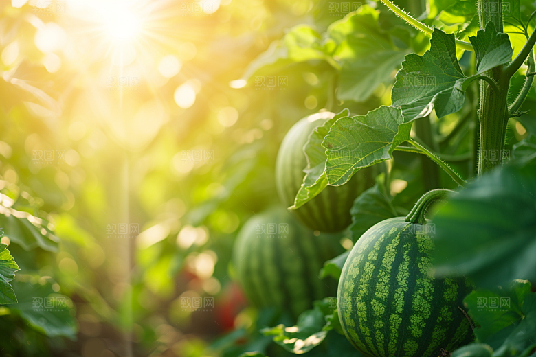 西瓜水果清凉夏季