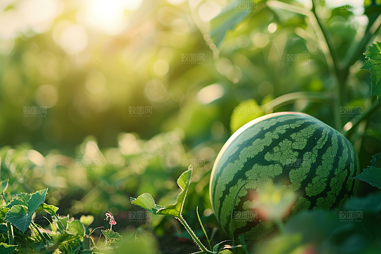 西瓜水果夏季立夏
