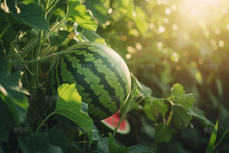 西瓜水果高清摄影图