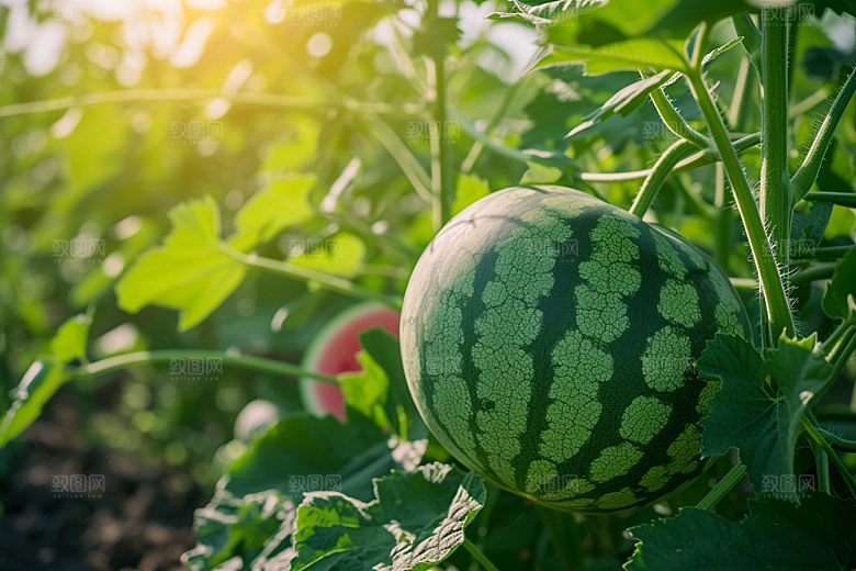 西瓜水果清新清凉