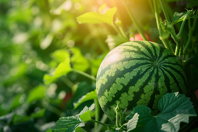 西瓜水果美食高清