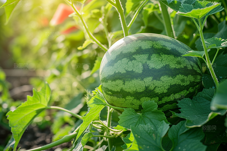 西瓜水果立夏夏季