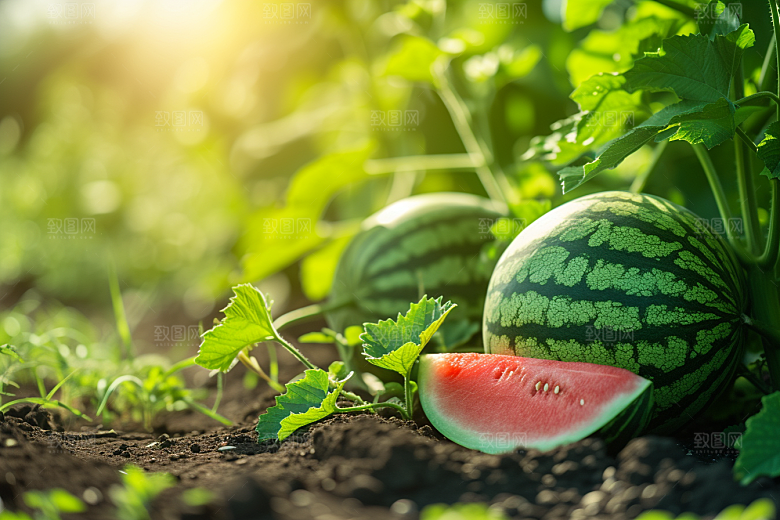 西瓜水果夏季立夏