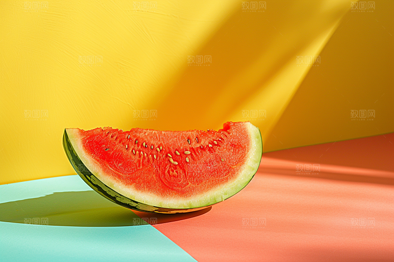 西瓜水果自然仲夏