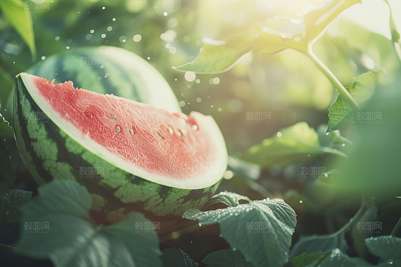 西瓜水果仲夏高清