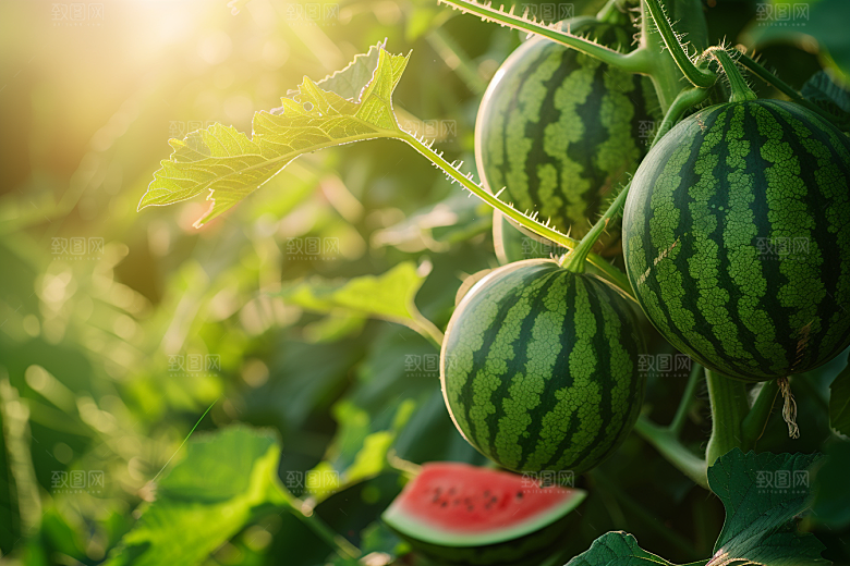 西瓜水果夏天立夏