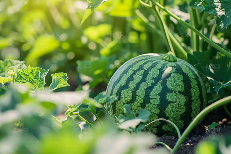 西瓜水果立夏夏季