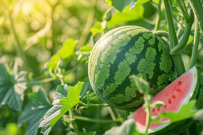 西瓜水果清凉立夏