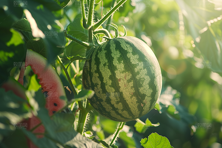 西瓜水果夏天夏季