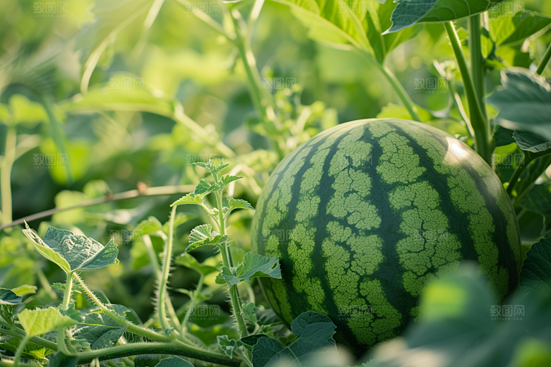 西瓜水果夏季清新