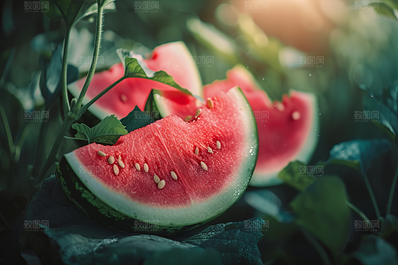 西瓜水果夏季立夏