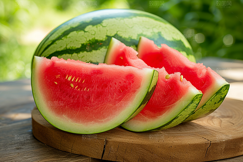 西瓜水果自然夏季