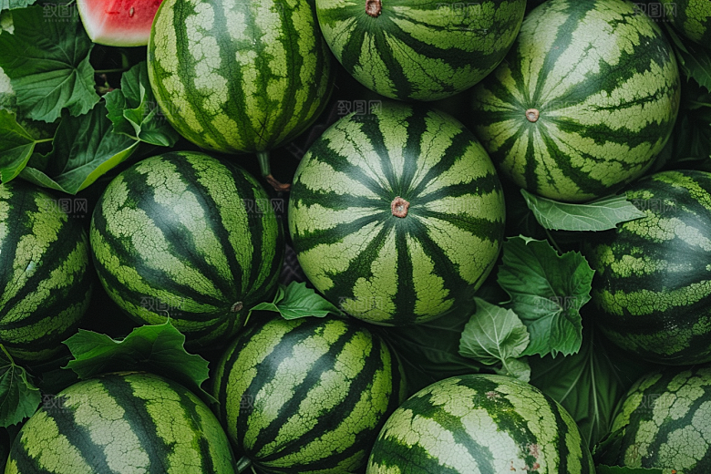 西瓜水果清凉立夏