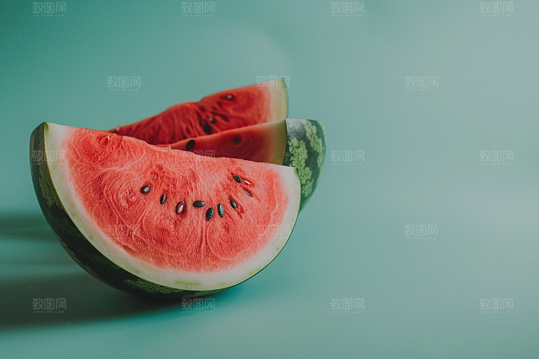 西瓜水果高清美食