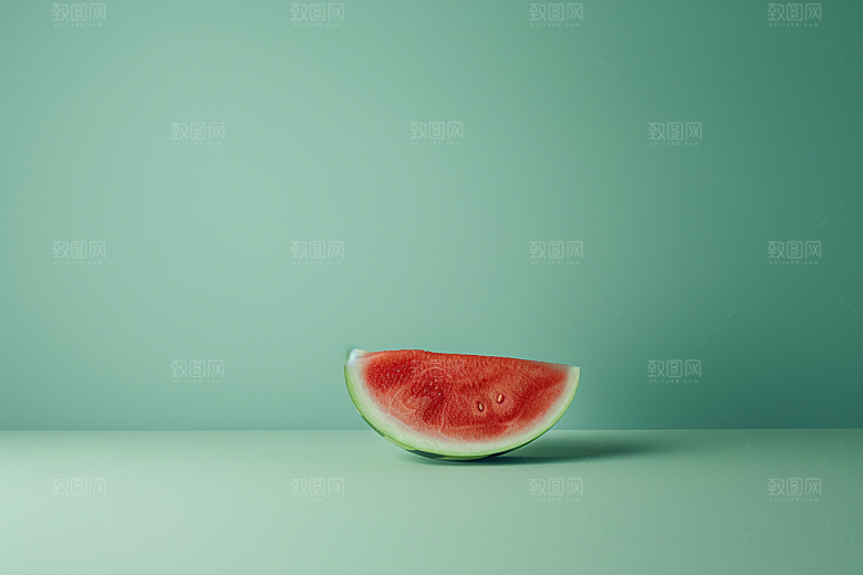 西瓜水果美食清新