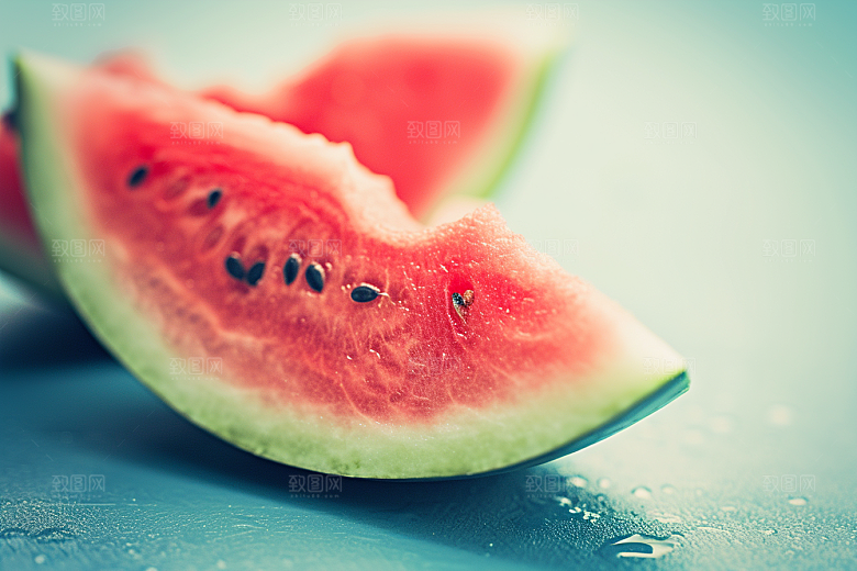西瓜水果美食夏天