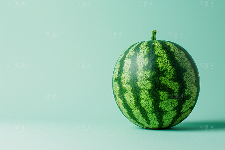 西瓜水果自然高清
