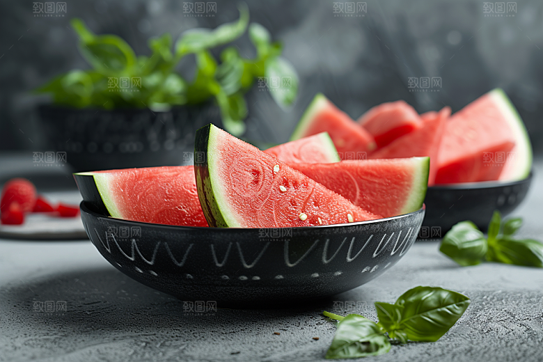 西瓜水果立夏自然