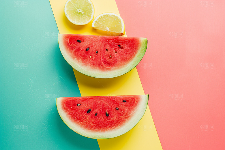 西瓜水果夏天仲夏