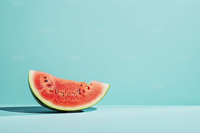 西瓜水果美食清新