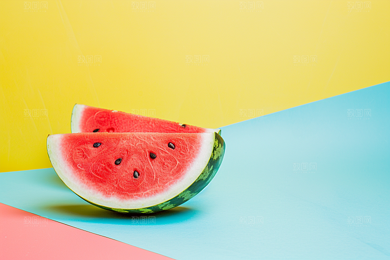 西瓜水果仲夏高清