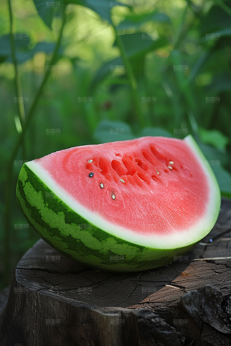 西瓜水果清新高清