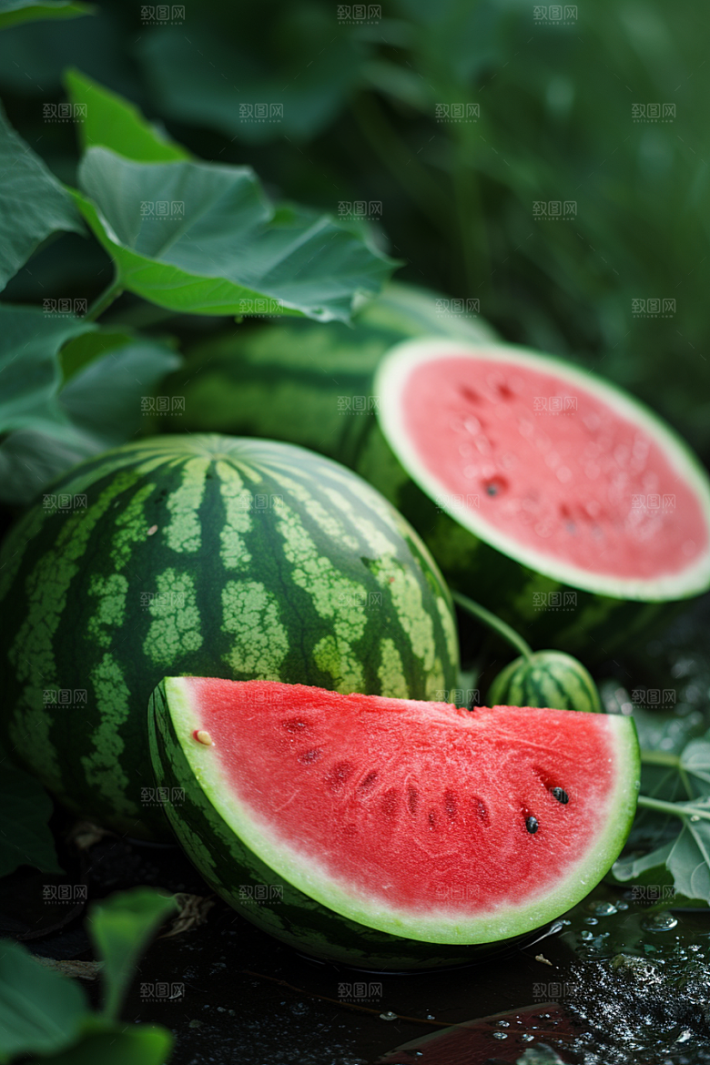 西瓜水果夏季仲夏