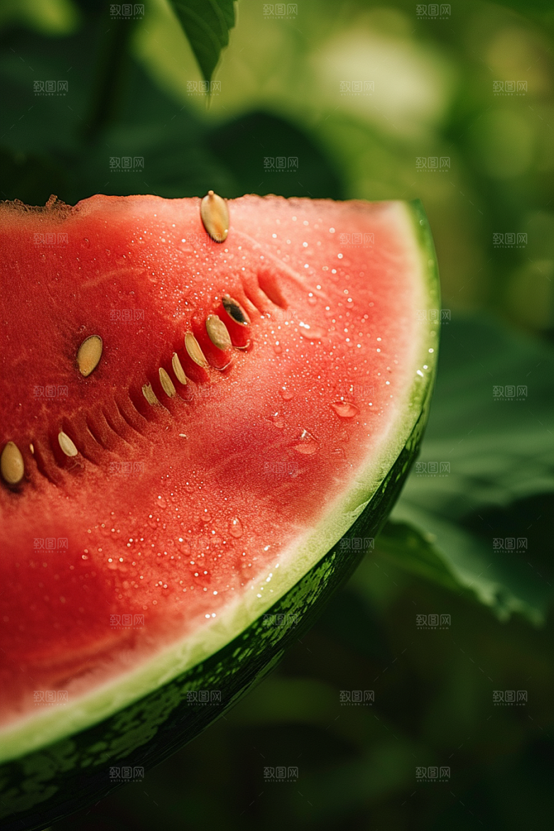 西瓜水果清凉夏季