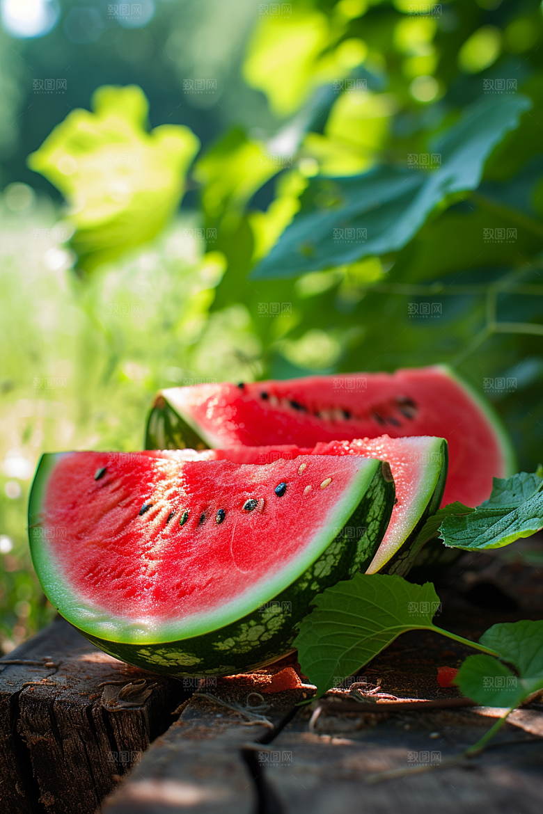 西瓜水果仲夏夏季