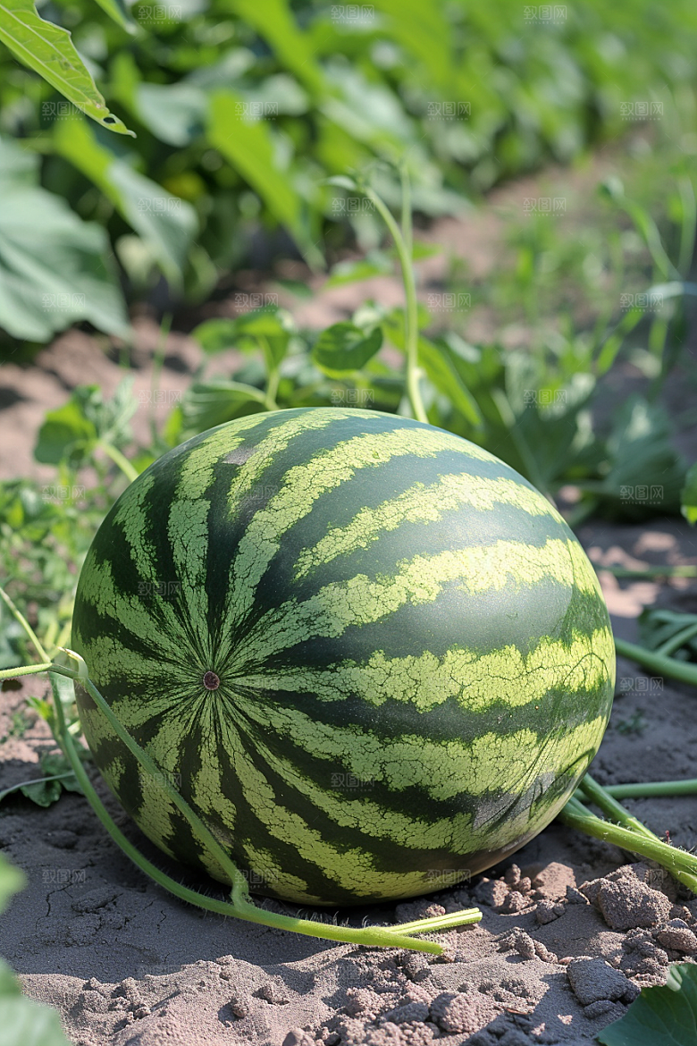 西瓜水果夏季清新
