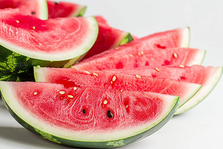 西瓜水果清新夏天