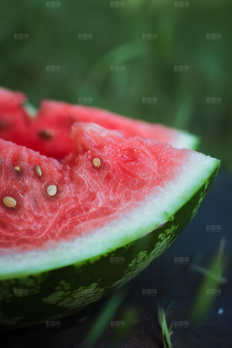西瓜水果清凉立夏