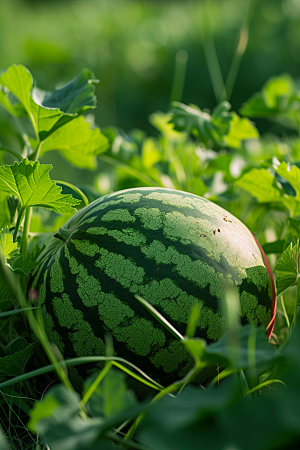 西瓜水果立夏自然