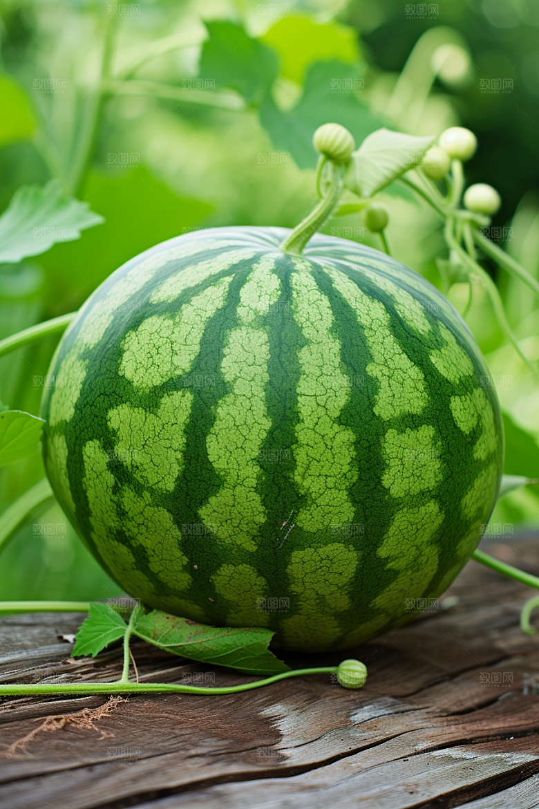 西瓜水果立夏摄影图