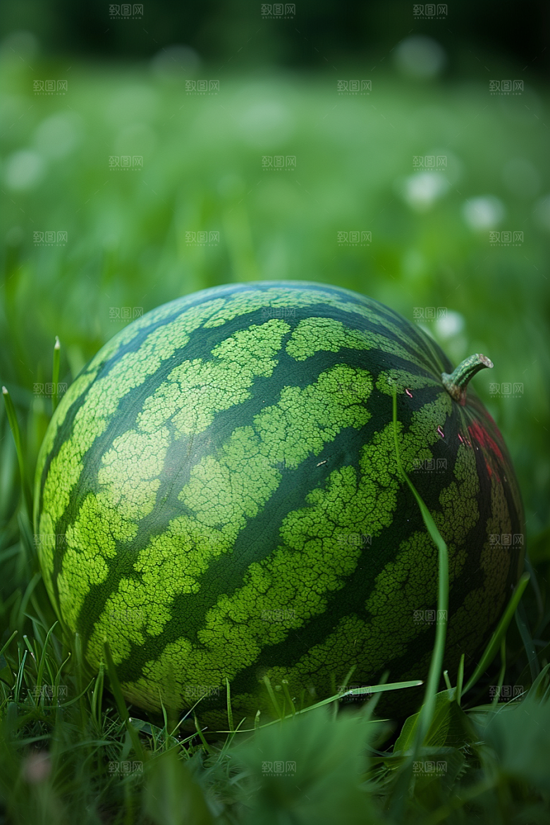 西瓜水果清凉夏季