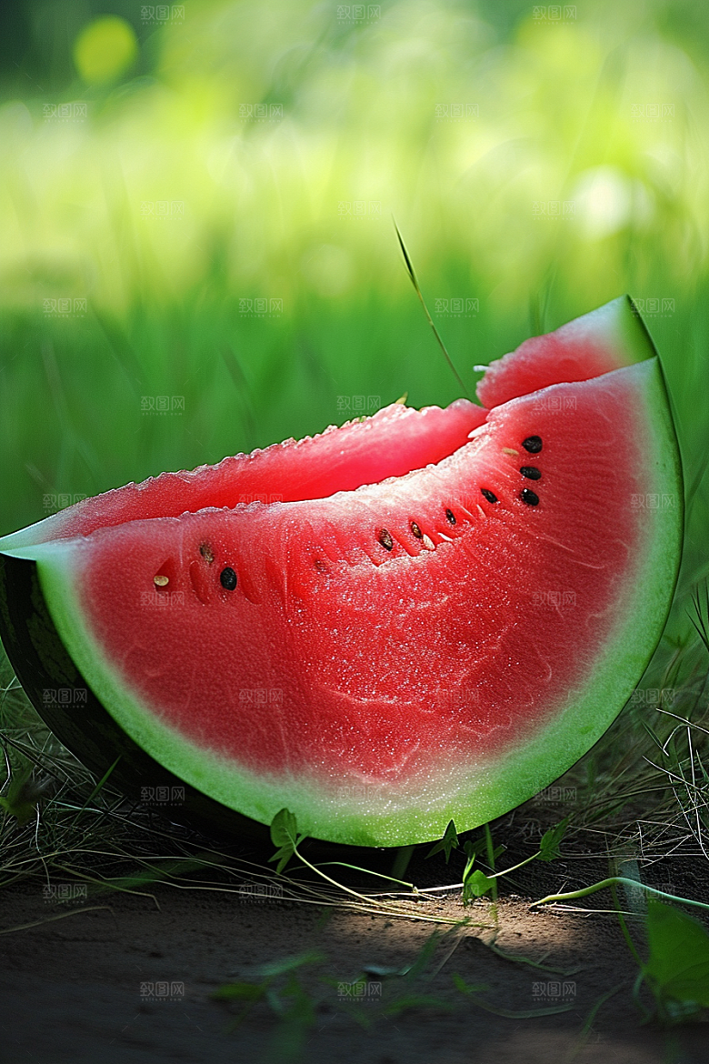 西瓜水果立夏自然