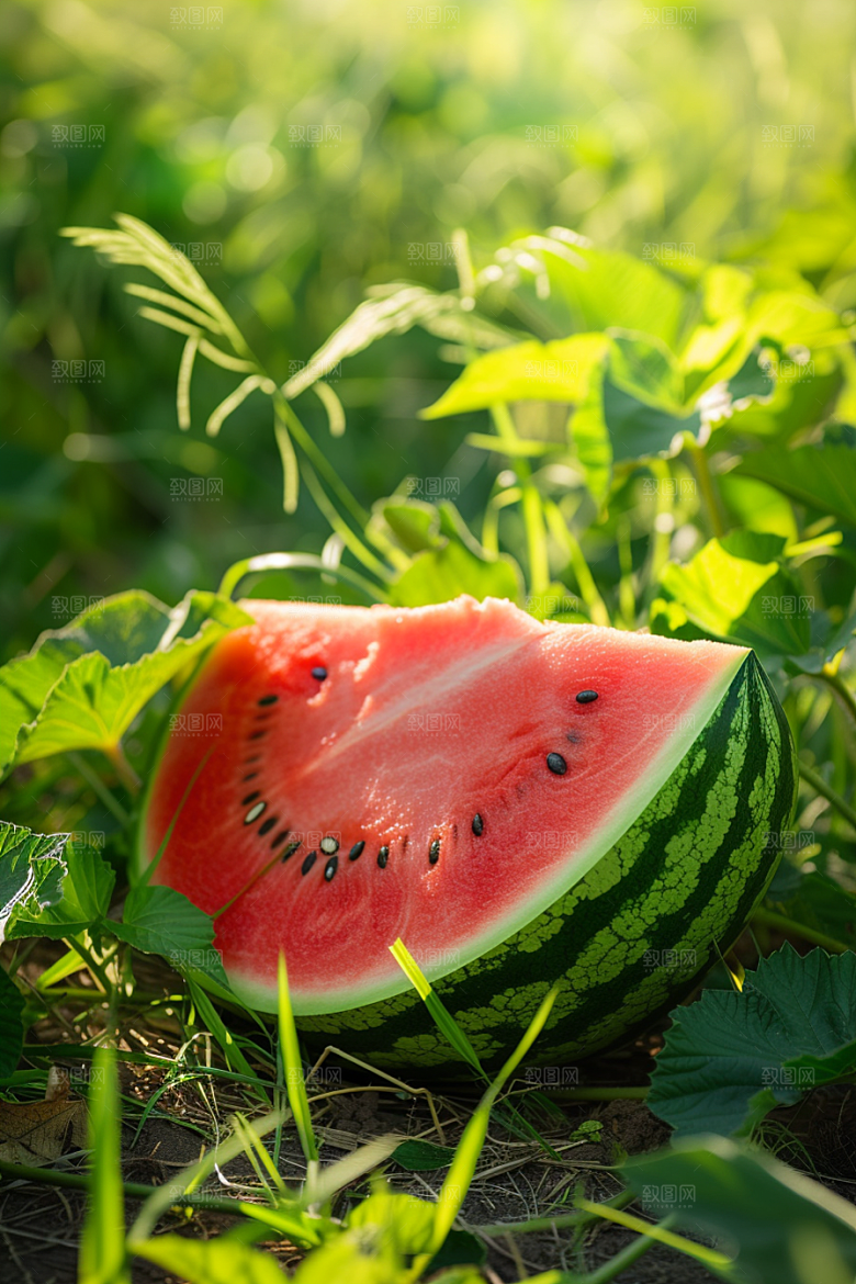 西瓜水果夏季立夏