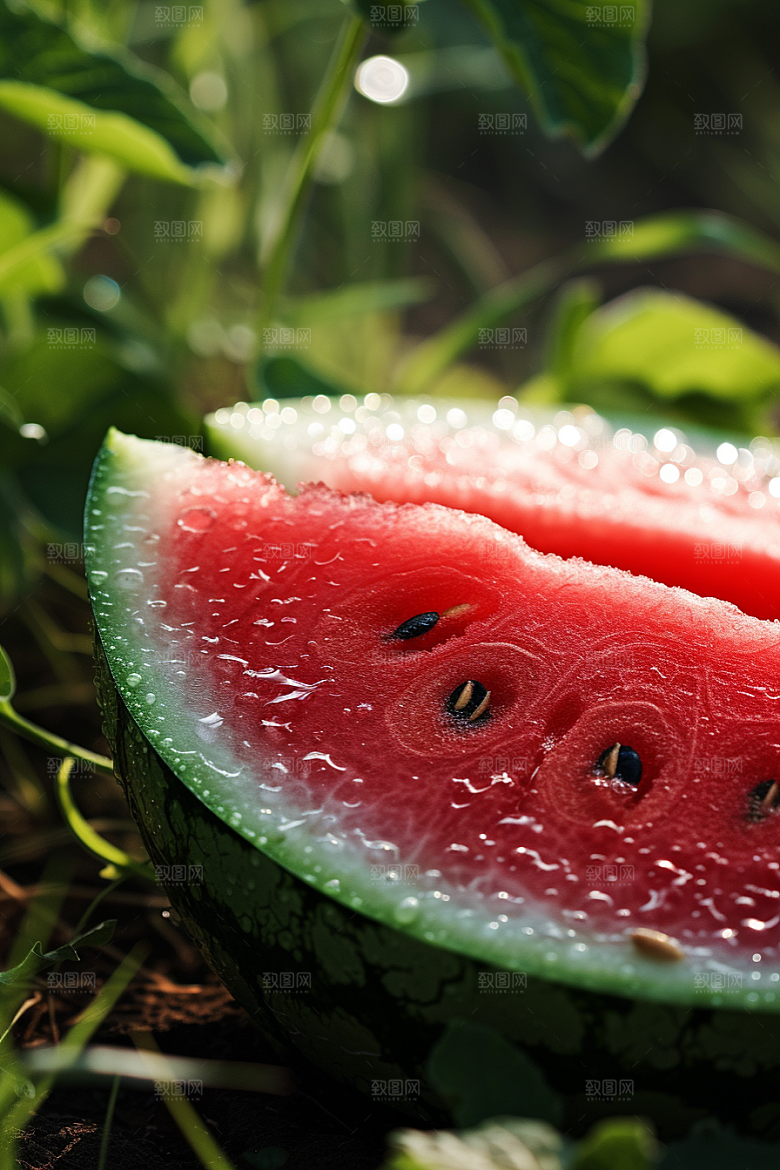 西瓜水果清凉夏季