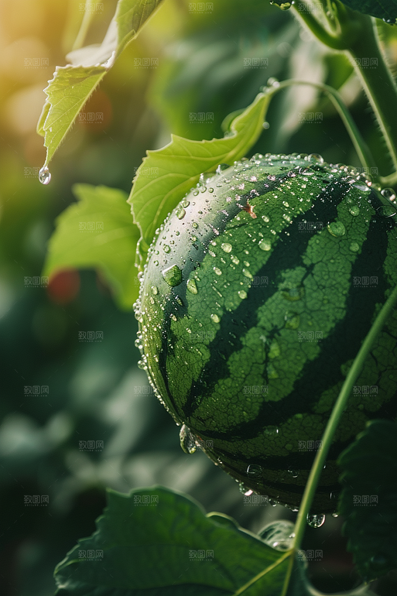 西瓜水果清凉夏季