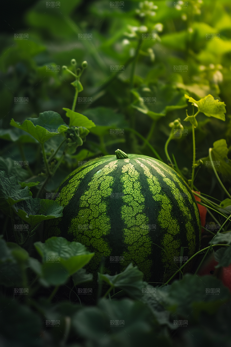 西瓜水果自然美食