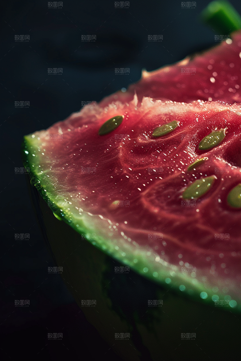 西瓜水果夏天清凉