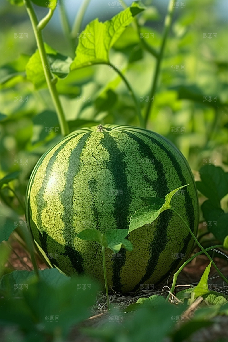 西瓜水果清新夏天