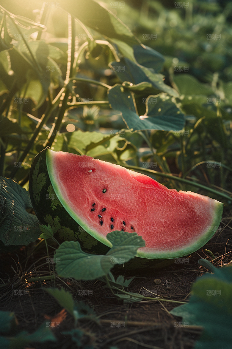 西瓜水果仲夏自然