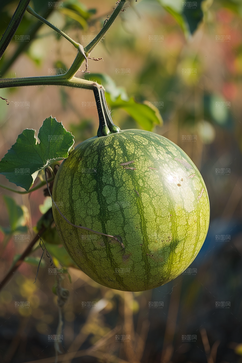 西瓜水果清新夏季