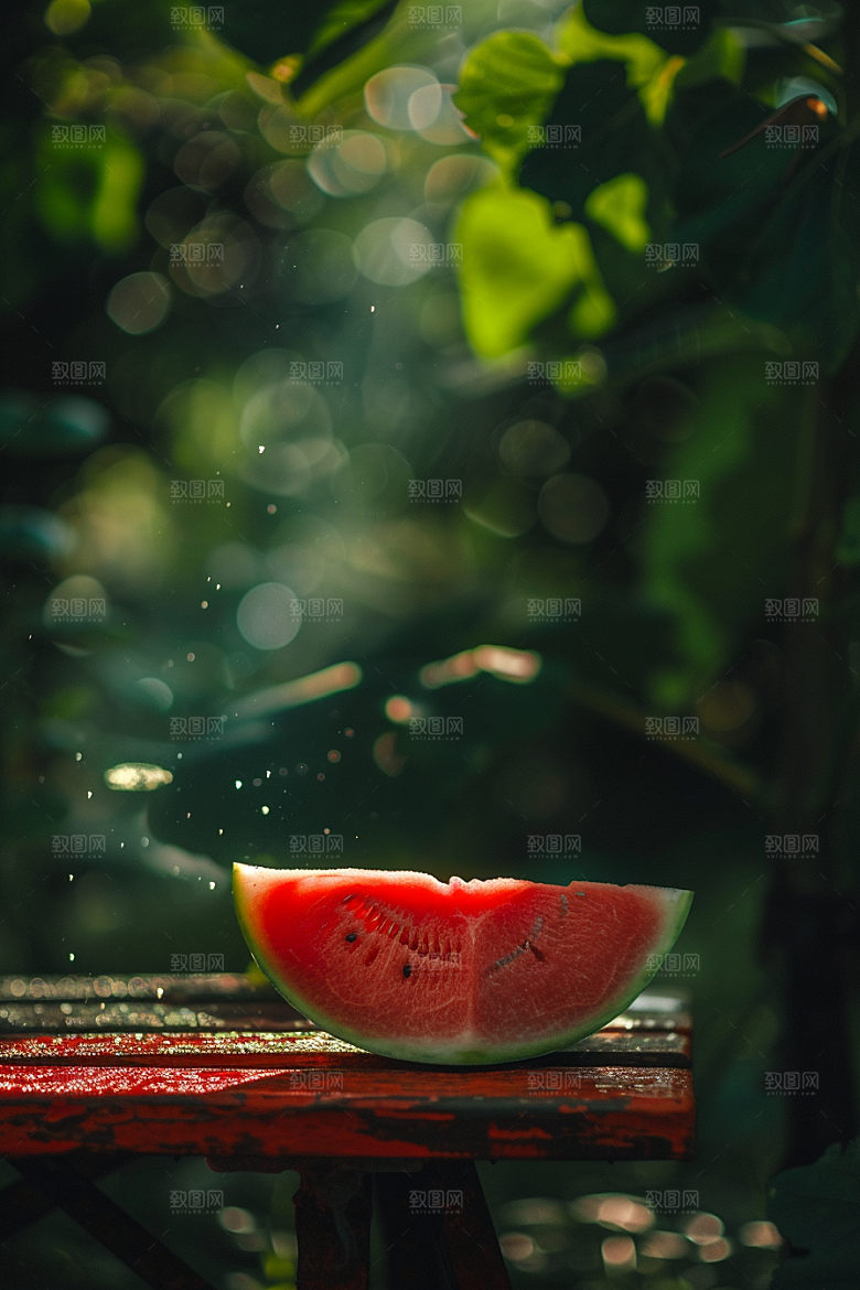 西瓜水果高清美食