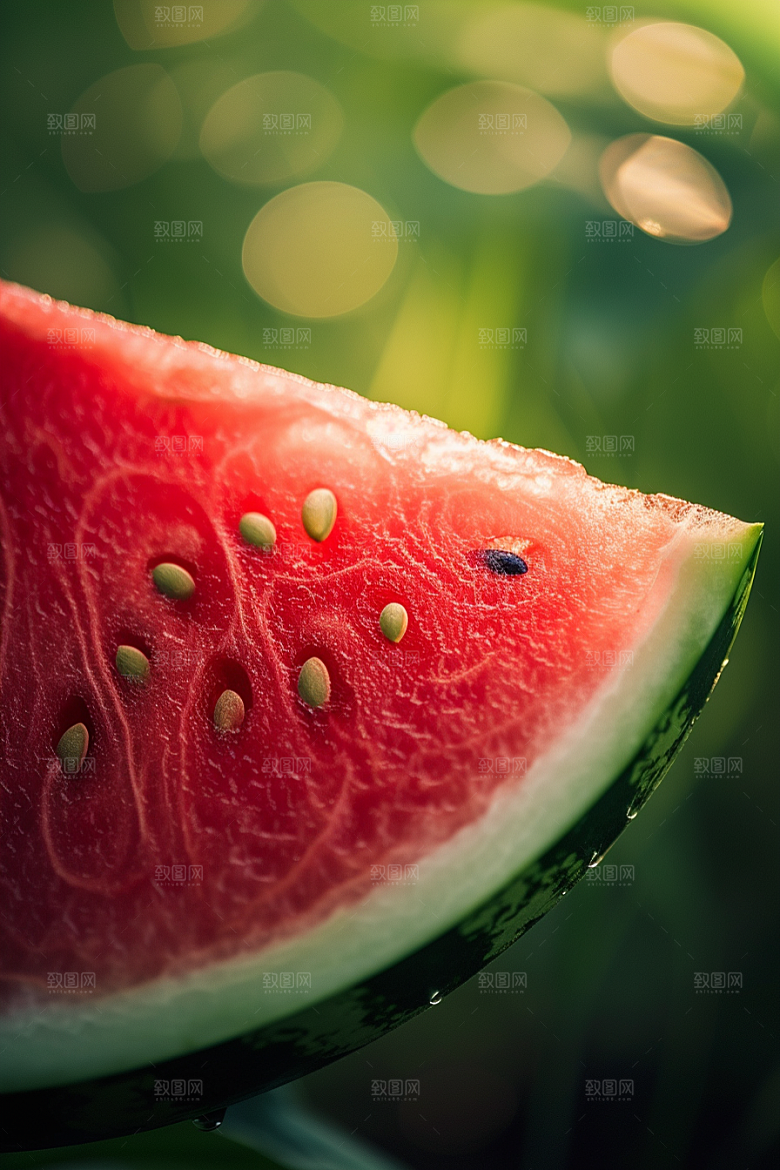 西瓜水果清凉清新